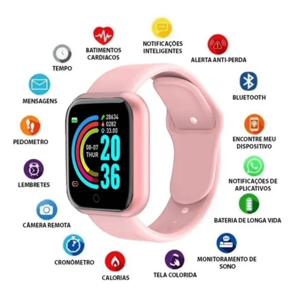 RELOJ SMARTWATCH Y68/D20