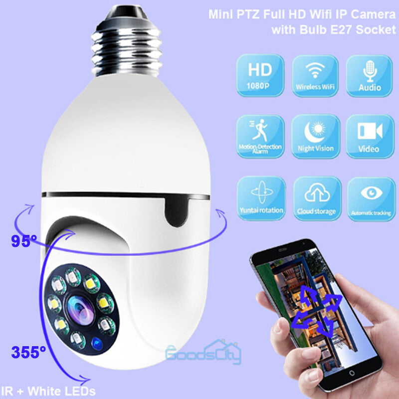 Camara tipo Bombillo Robótica